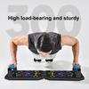 Foldable Push-up Board with Anti-Slip Grips Smart Counter Strong Load-bearing Push-Up Bar Abdominal Muscle Training Equipment