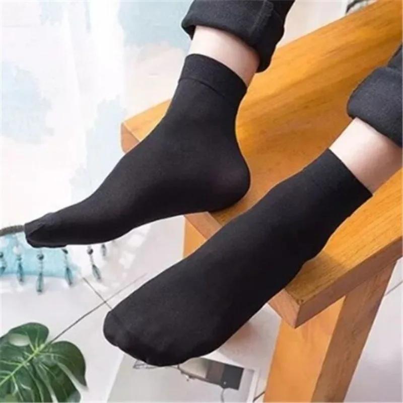 3 Pairs Summer Ice Thin Men Socks Breathable Elastic Casual Business Sports Socks for Men Fashion Male 1 Pairs