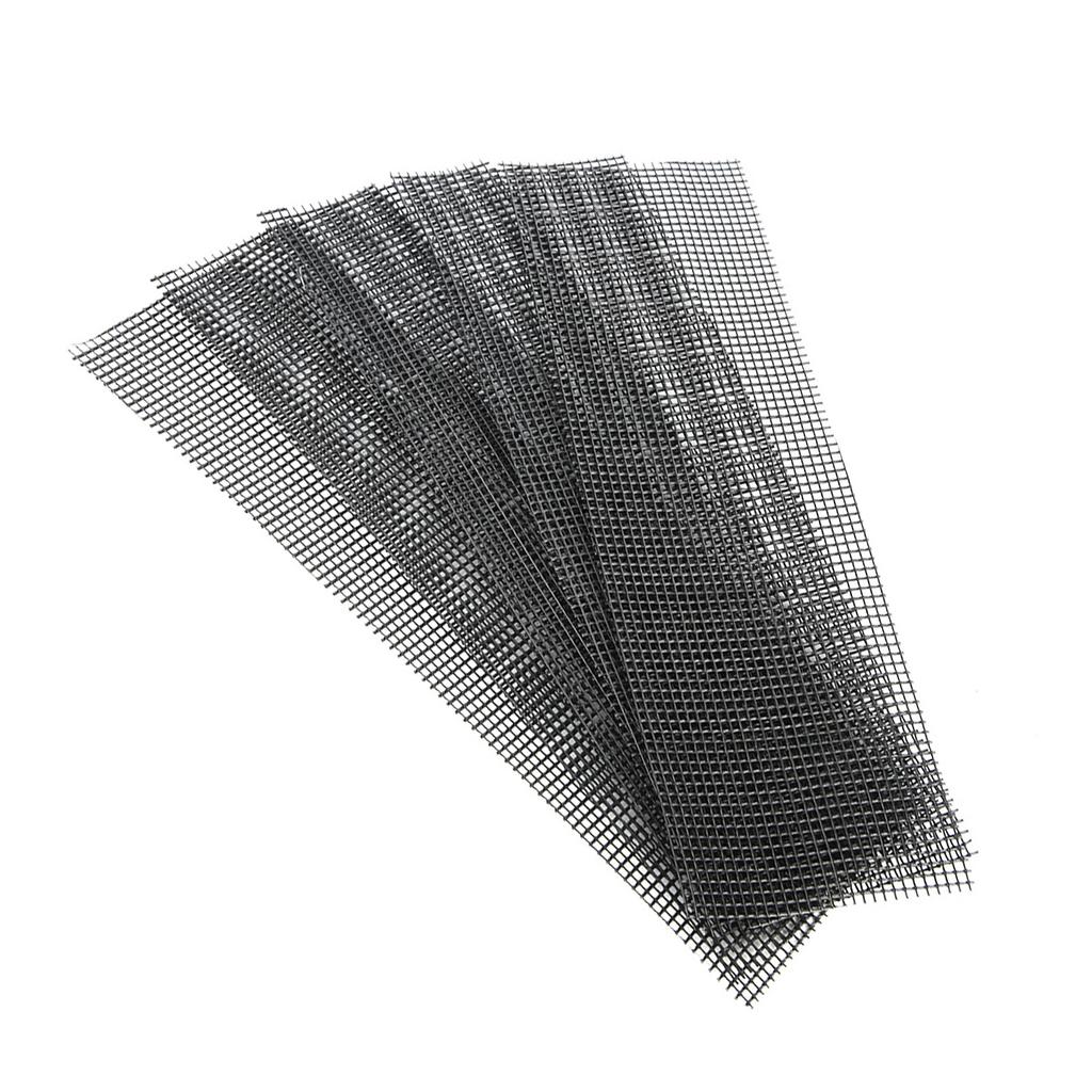 5 SZTUK Ogrodnictwo Doniczka Otwór Siatka Mata Podkładka Doniczka Sadzenie Bonsai Spód Siatka Mata (30 * 10 cm)