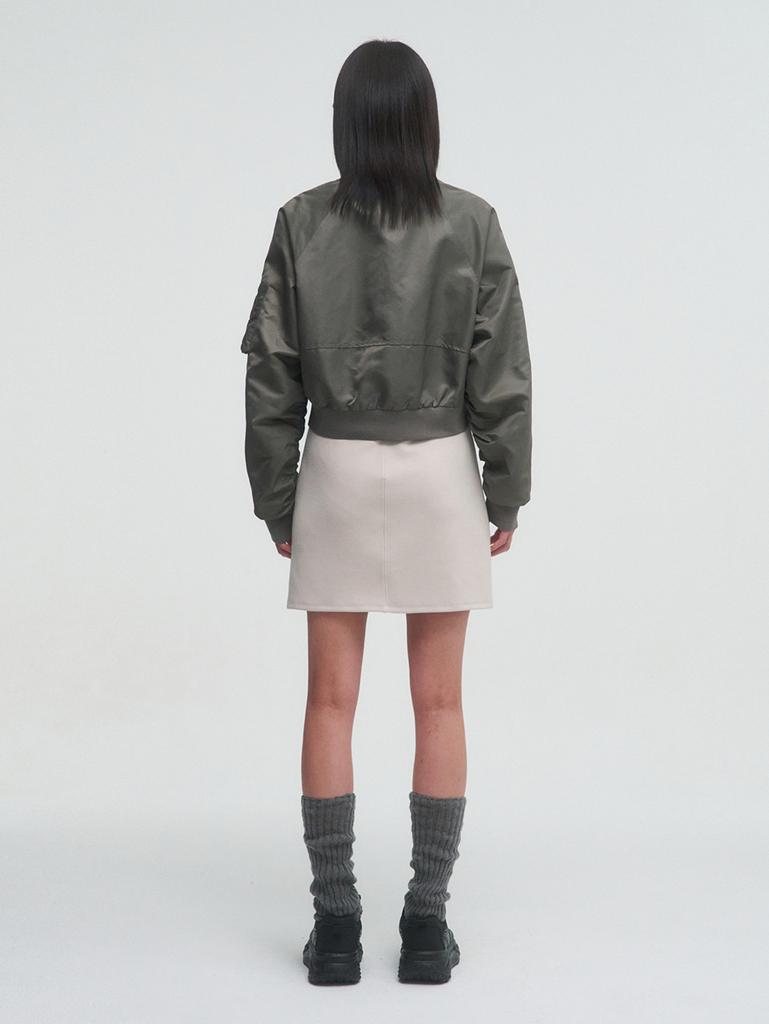 Tuomio Belted Pocket Bomber [Khaki]