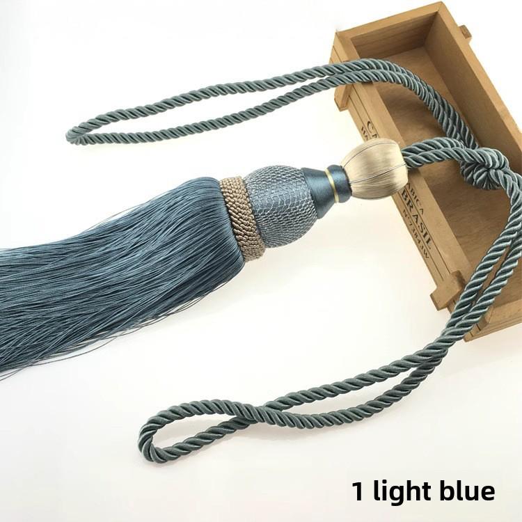 Luxusní zlatý drátěný závěs se střapcem míč