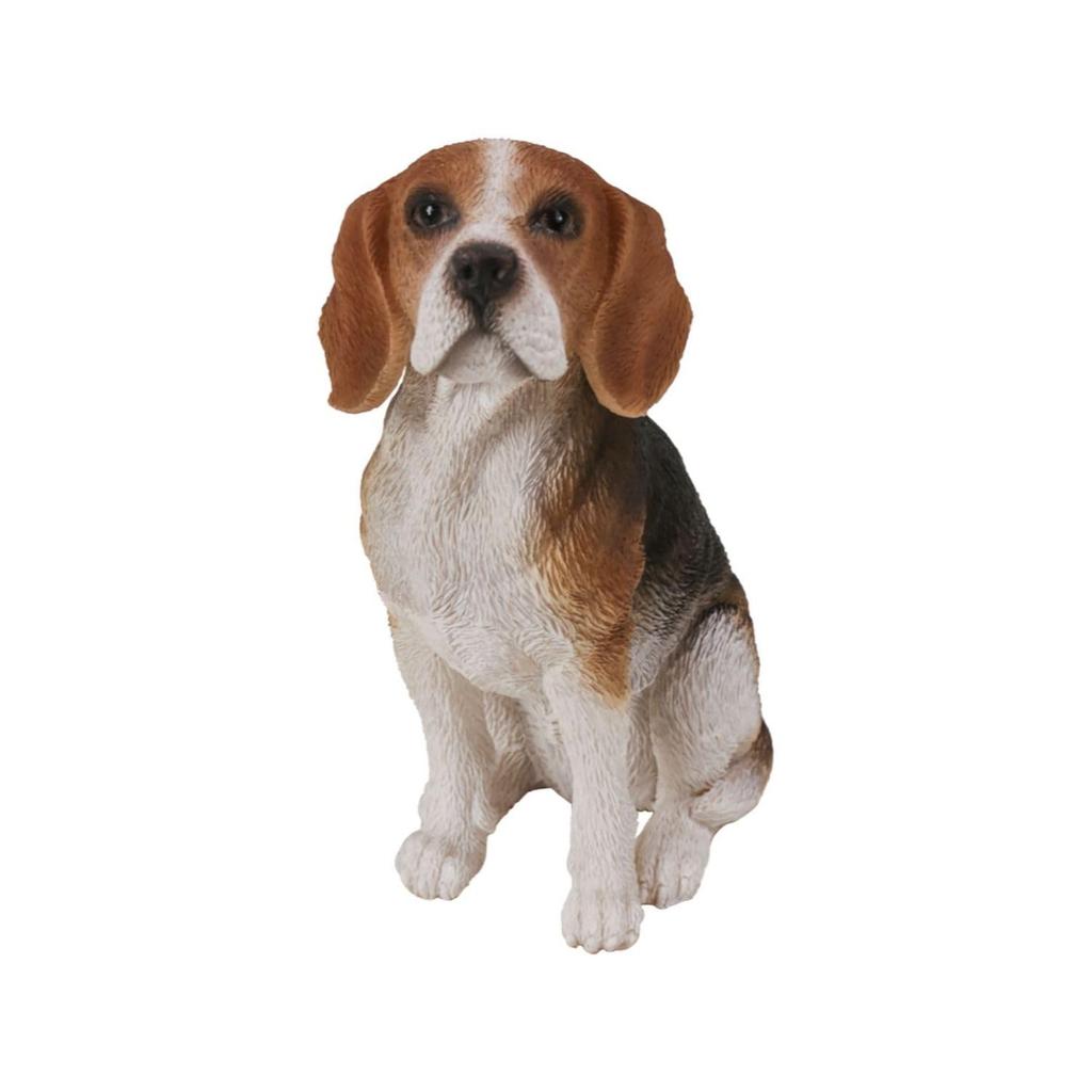 Ubia Sedící Beagle x x cm Panenka Figurka Ornament Zvíře Zahradní Dekorace Pes H16150 (Malý) 7.5 4.5 10.5