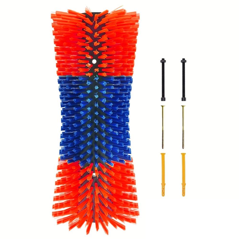 Deep Massage Livestock Grooming Brush Cylinder Brush Quick-Connect System Massage Grooming Tool Grooming Brush Itch Relief