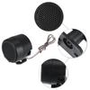 ACROPIX Auto-Lautsprecher Hochtöner Stereo-Hochtöner Rundlautsprecher für Auto-Track-Audio Schwarz 42x34x47mm 2 Stück
