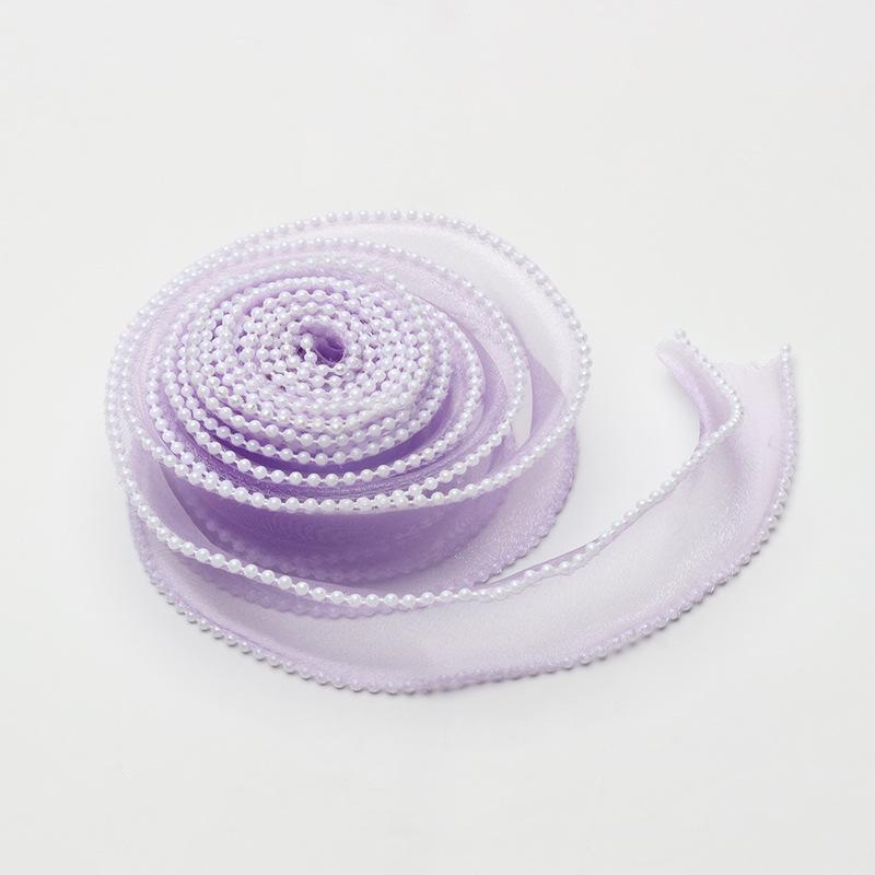 Coreless Iridescent Fishtail Satin Ribbon for Bouquet Packaging