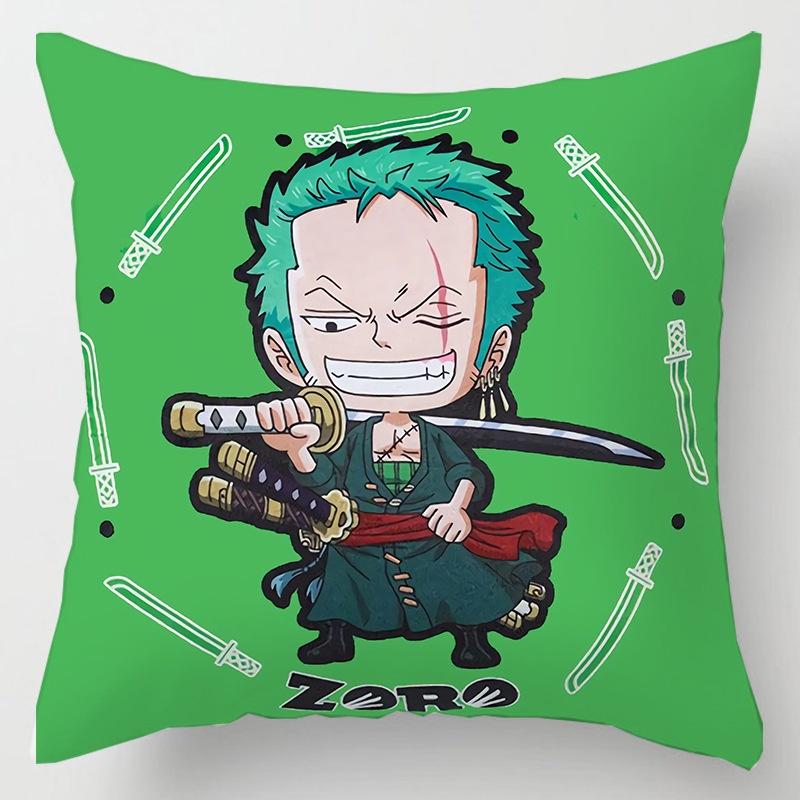 Anime Piece One Cartoon Cushion Cover Pillow Case Sofa Decorative Pillowcover