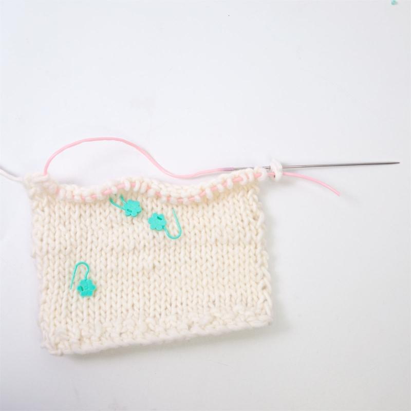 Stitching Markers Practical Knitting Needle Stoppers Knitting Stitching Holder Knitting Tool for Craft Project
