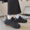 Men's Autumn 2024 American-Style Sneakers: Black, Non-Slip, High Street Casual Shoes for Work and Sports.