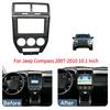 For Jeep Compass 2007-2010 10.1 Inch Car Fascia Frame Decorative Panel Mounting Auto Interior Accessories