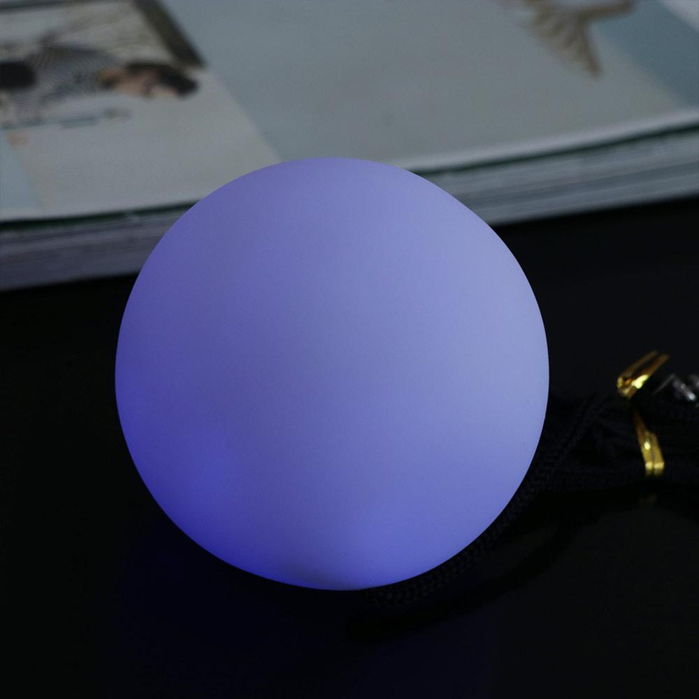 Waterproof RGB Glowing Hand Props Colorful Luminous Belly Dance Throwing Ball  Festival