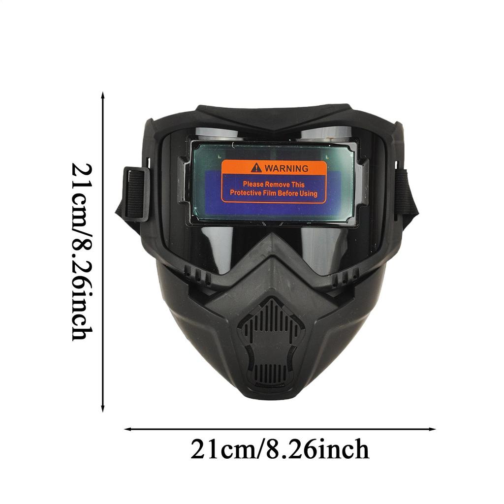 Welding Helmet Arc Tig Mig Welding Helmet Glare Blocking Face Protector For Arc Tig Mig Construction Woodworking Metalworking