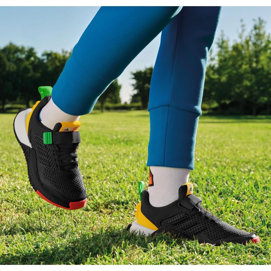 (PS) adidas LEGO x Sport Pro EL K 'Black' Kids' HP2114