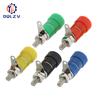 Terminal Blocks JS-910B 4mm Amplifier Terminal Connector Binding Post Banana Plug Jack Mount