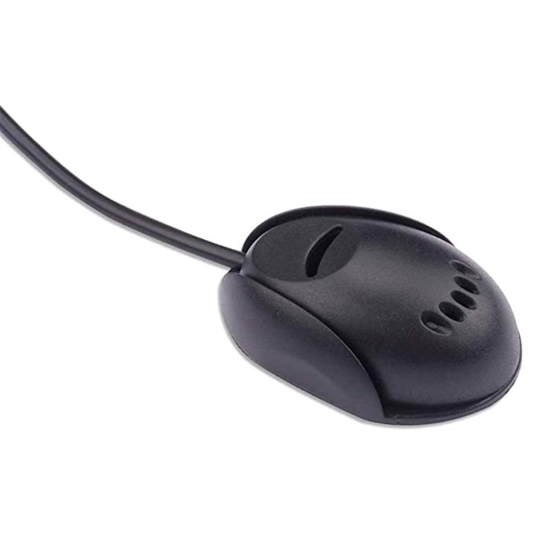 3.5mm Car External Microphone  Car Dashboard Or Sun-Visor Audio Mic Stereo Radio GPS Adapter