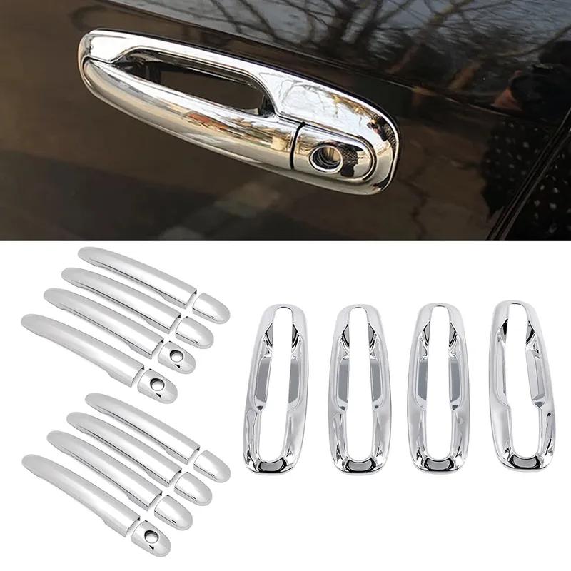 For Chevrolet chevy Daewoo Nubira 2004-2009 ABS Chrome Side Door Handle Cover & Door Bowl Cover Car Styling 2005 2006 2007 2008