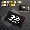 Car Dashboard Silicone Non Slip Mat Phone Holder Anti-skid Pads For Hyundai Tucson i40 i30 i10 i20 Veloster Azera Elantra Accent lh3