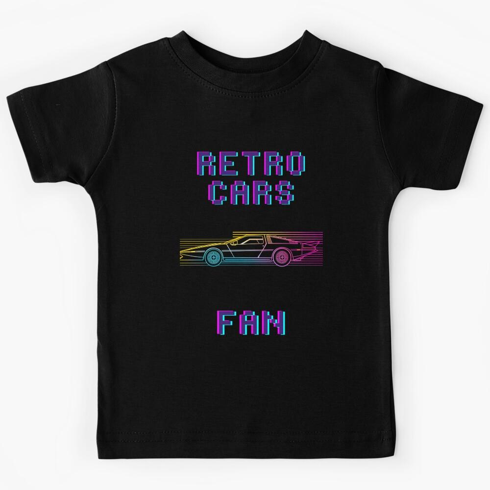 Retro Cars Fan Kids T-Shirt 160