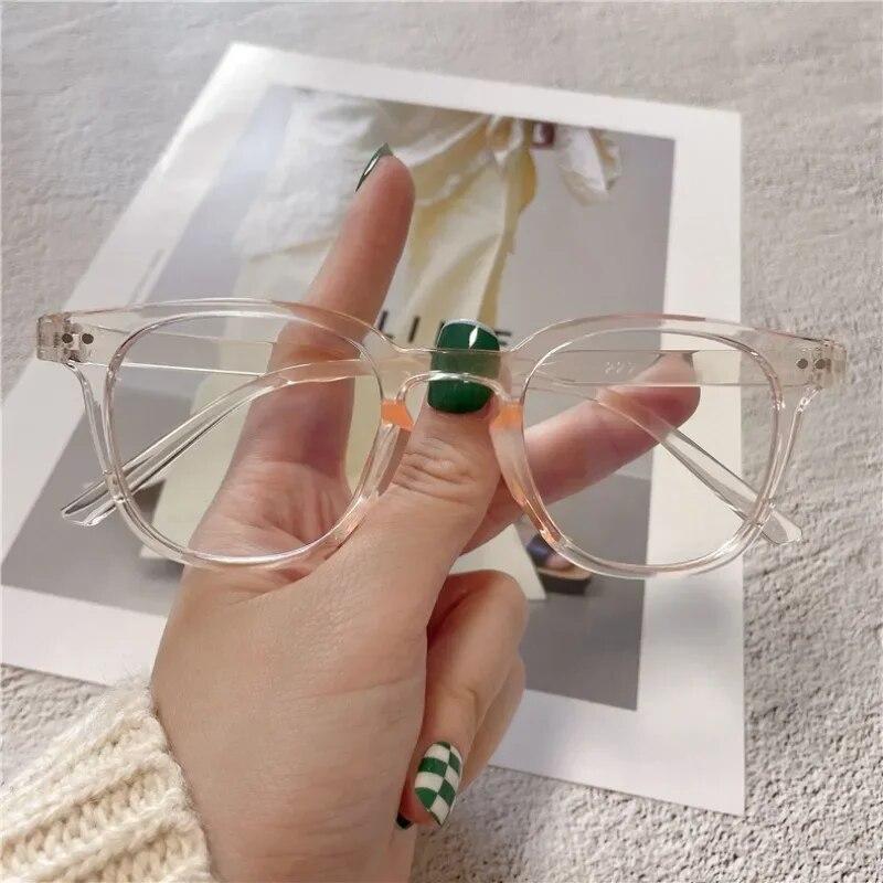 Blue Light Blocking Glasses Fashion Eyeglasses Square Radiation Protection Computer Glasses Frame