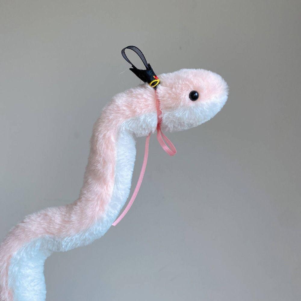 Wrap Around Arm Snake Stuffed Plush Doll Plush Snake Animal Doll  Children Gift