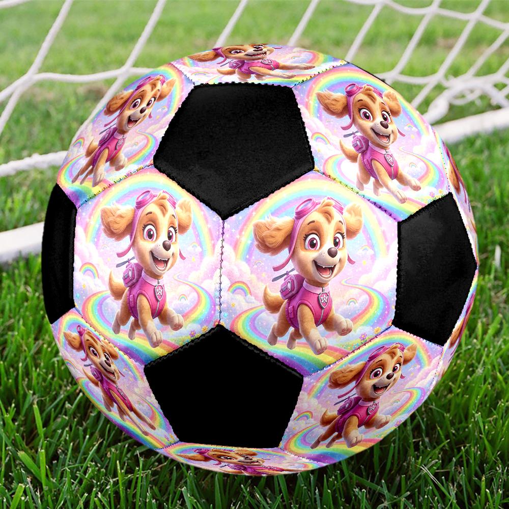 PAW Patrol Theme Size 5 Soccer Ball, Suitable for Both Indoor and Outdoor Matches, a Gift Suitable for Everyone.