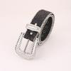 Cool Gothic Waist Chain Casual Belt Studded Waist Ceinture Lady Glittered Belt