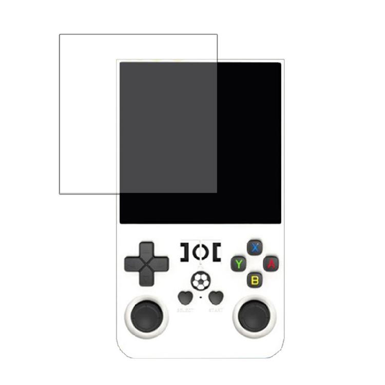 Scratch Resistant High Hardness Clear Tempered Glass Shield for R36Max Gaming Handheld Console Protect Against Scratches