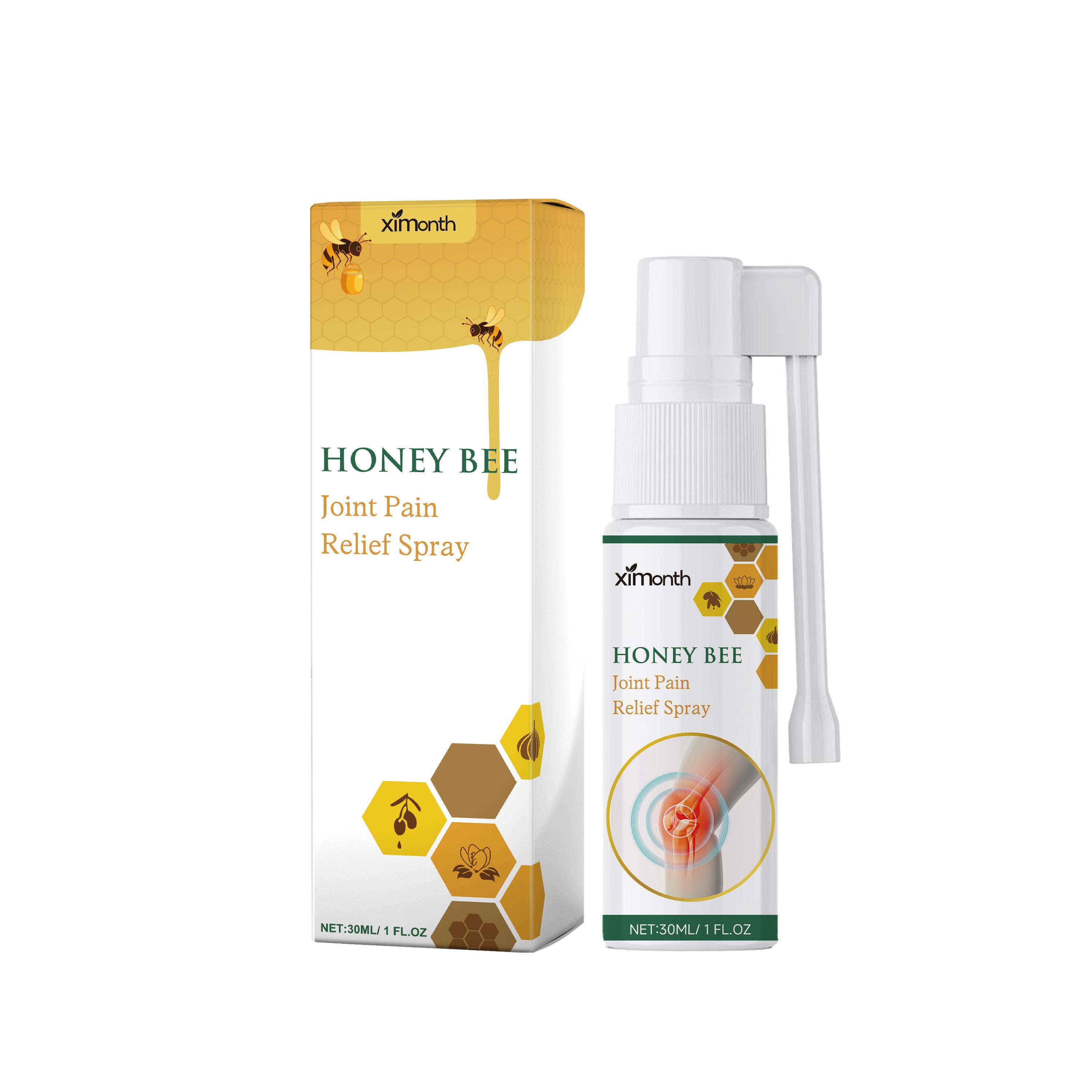 

Спрей для ухода за суставами с пчелиным ядом 30 мл Облегчение боли и дискомфорта в мышцах запястья и тела Уход за суставами с массажем