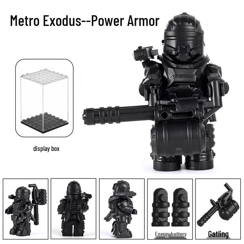 

Набор 7-го уровня Metro Royale для Peacekeeper Elite: Броня Минифигурки Строительные блоки Совместимые с LEGO