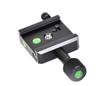 slik Tripod Accessory Universal Quick Release Plate Compatible with Level DS-30 Arca-Swiss (201756)