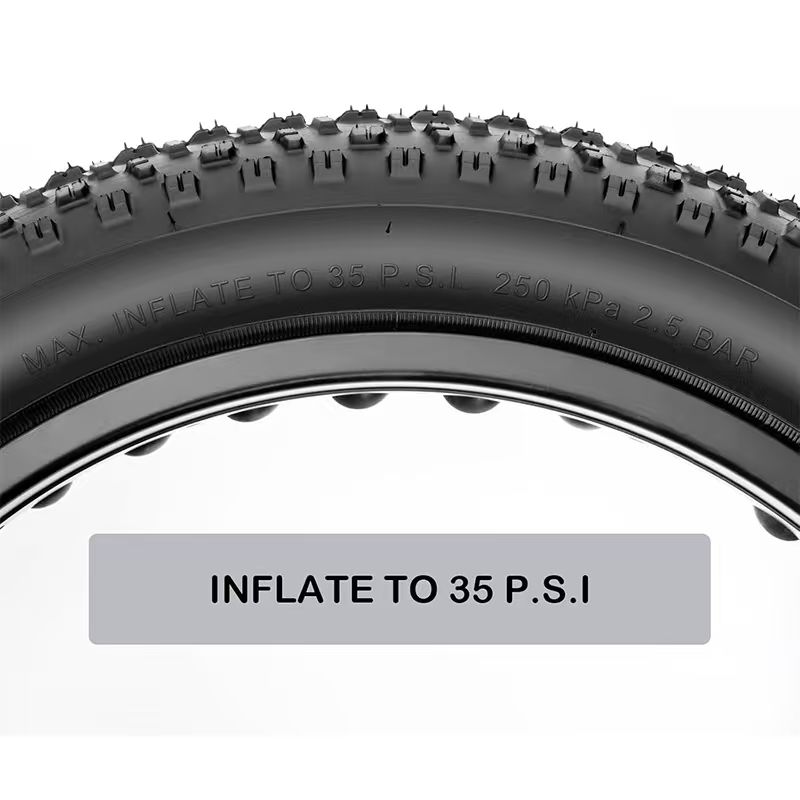 Opona Fat Bike, Opona Fat MTB 20x3.0, Wysokowydajna i Uniwersalna Składana Zamienna Opona do Roweru Fat Mountain do Jazdy po Ulicy lub Szlaku