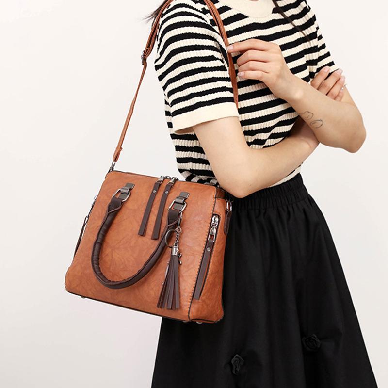 Luxury Brand 4 Psc/set Women's Handbags Large Capacity Crossbody Bag Ladies PU Leather Tote Fashion Shoulder Bags MIT