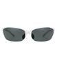 [Zoff] Square-shaped Sunglasses  For Sports & Outdoors (Polarized) Polarized, Anti-slip, for Exercise, UV Protection (99.9%+), Thick Rim, Stylish, UV