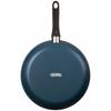 Thermos Frying Pan 26cm For Gas Fire Only Durable Coat Lightweight Model Navy KFD-026 NVY