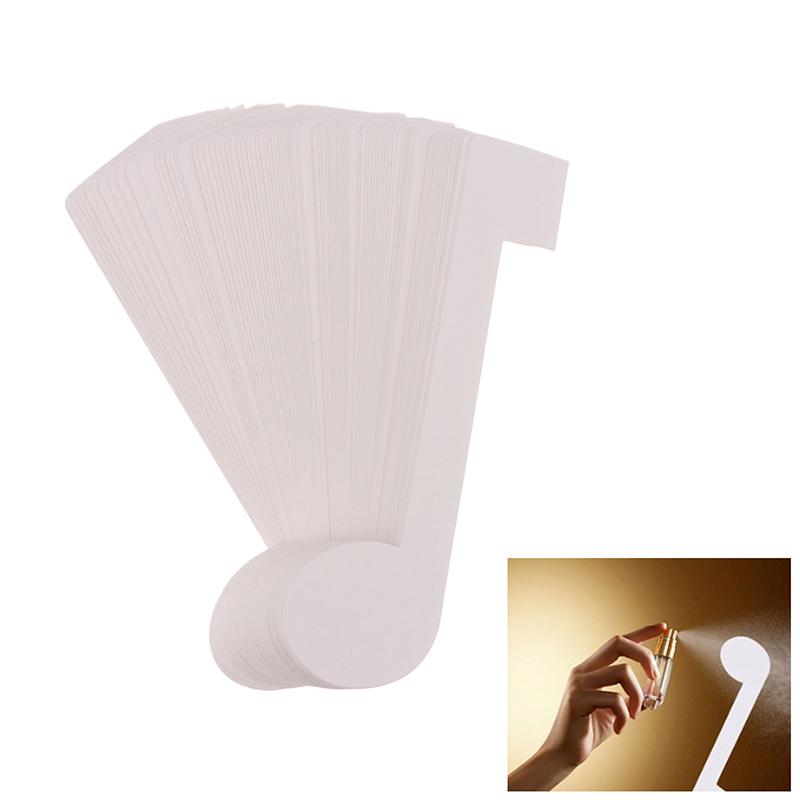 100 Stück Notenform Band Aromatherapie Duft Parfüm Ätherische Öle Test Tester Papierstreifen Outfit Duftende Diffusorstäbchen