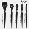 Blending Brushes for Charcoal Drawing 5 Pieces Painting Supplies Ink Painting Brushes for Art Students Teachers Professional