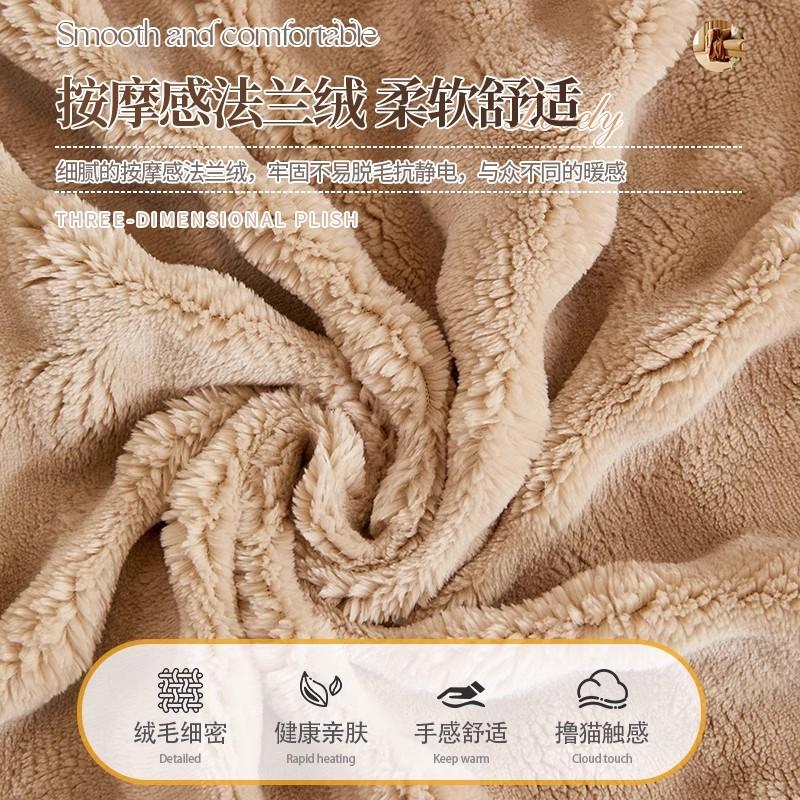 Winter Living Room Non-slip Warm Thick Flannel Sofa Cushion Couch Sofa Covers Slipcover Funda Sofa Mats
