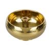 RSINC Apple Shape Brass Akhand Diya Oil Lamp for Pooja, Home Temple and Diwali | Return Gifts | Wedding | Pooja Functions |K A9-QBEA-DR8L