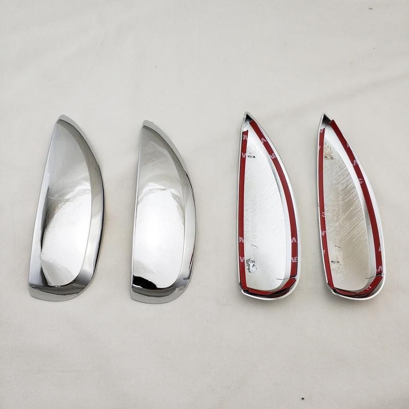YOYO For Renault Duster 2018   4pcs New Car ABS Chrome Accessories Plated Side Door Handle Cover Trim Paste Style