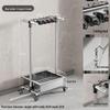 Vena Mobile Mop & Broom Storage Rack