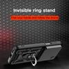 KEYSION Shockproof Case for Huawei Pura 80 Ultra Slide Camera Lens Protection Ring Stand Phone Cover for Huawei Pura 80 80 Pro