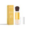 Zephoco Protective Setting Powder - Natural, Lightweight, Concealing, Oil-Control, Long-Lasting, Rotating Brush, Portable Touch-Up Powder