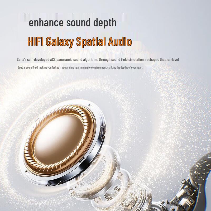 Senna G6S Open-Ear Bone Conduction Bluetooth Headphones