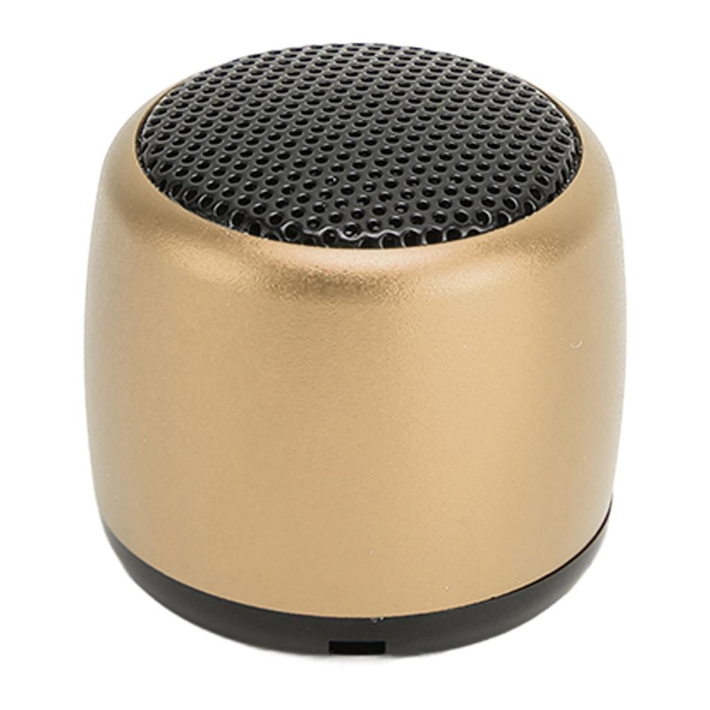 Mini Bluetooth Lautsprecher Schwerer Subwoofer USB Wiederaufladbar Metall Tragbarer Kabelloser Lautsprecher für Telefon
