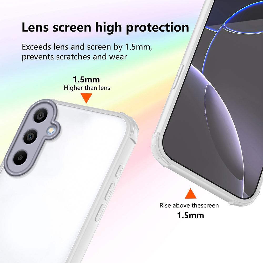 For Samsung Galaxy A35 5G Case Reinforced Corner Shockproof TPU + Acrylic Phone Cover