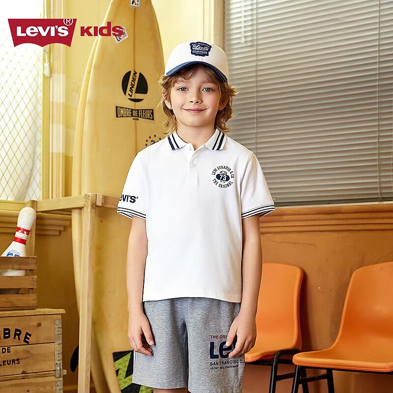 Levi's Boys' 2025 Summer Short Sleeve Polo Shirt
