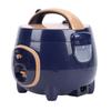 Mini Rice Cooker with Steam Rack 350W 1.8L Nonstick Multifunctional Electric Small Rice Maker for Grain Soup Home