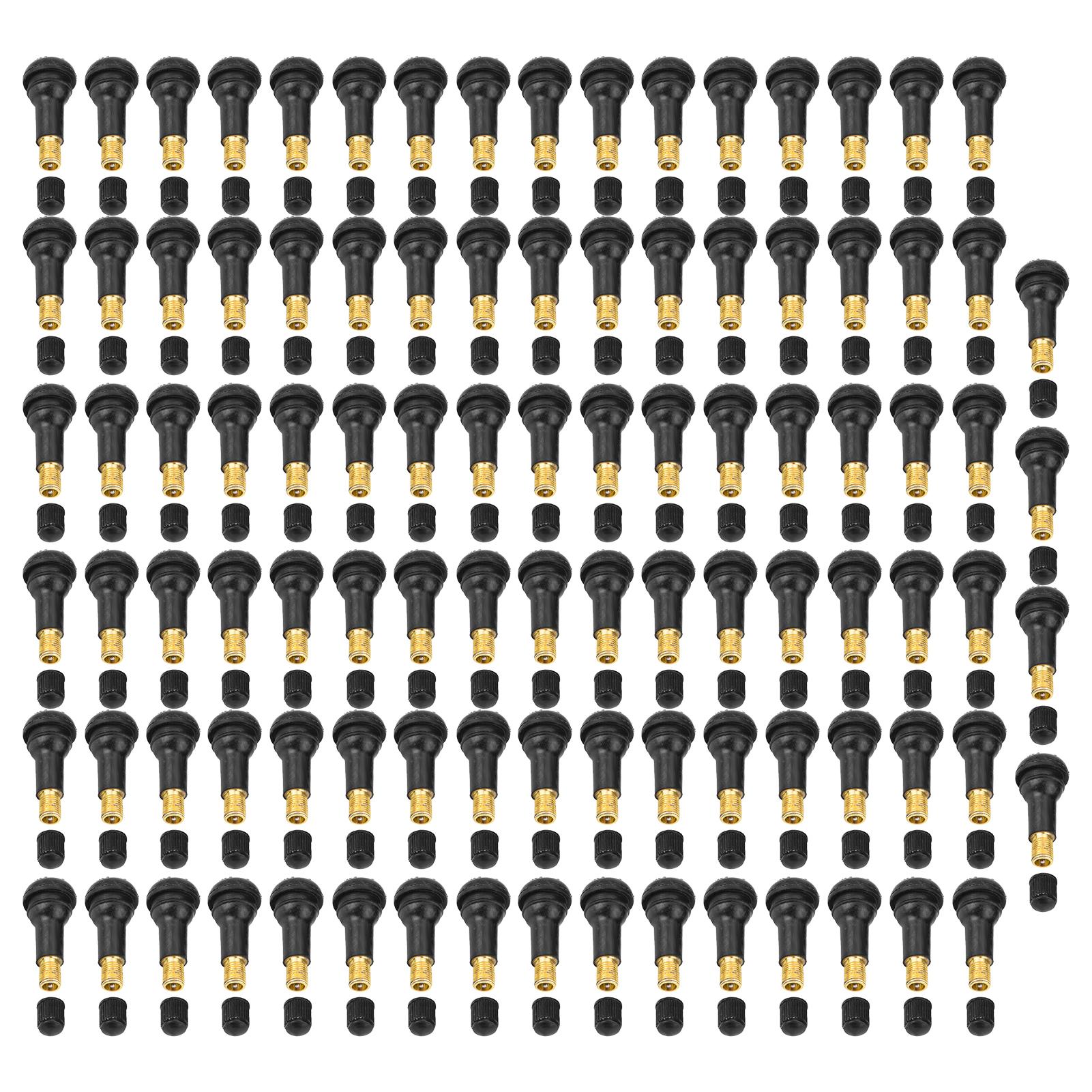 

100 шт., сменная защелка для автомобиля и мотоцикла, шток клапана шины TR413