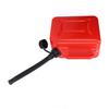 Gas Can 5L 1.3 Gallon ABS Leakage Free Red Portable Gasoline Container with 27cm Outlet Pipe and