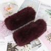 New Brand Women Real Natural Rabbit Fur Mittens Winter Warm Fluffy Lady Real Rabbit Fur Gloves Knitted Good Elastic Fur Glove