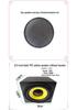 4, 5, 6.5-Inch Subwoofer Speaker for Car and Home Use